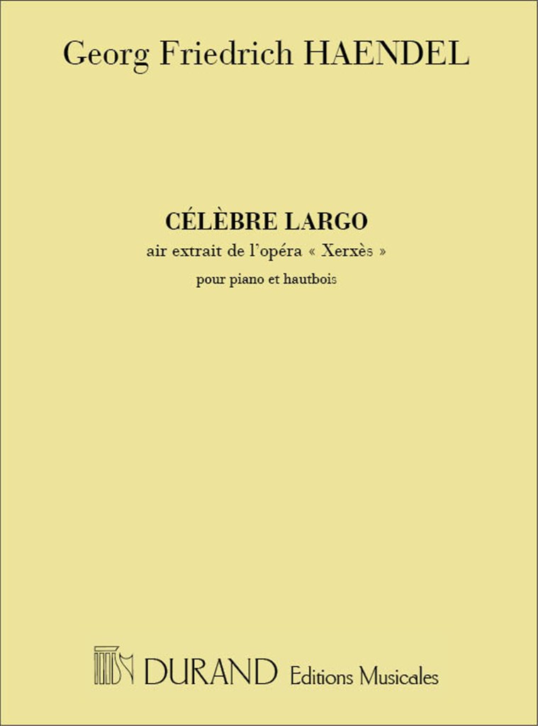 Largo Hautbois-Piano (Xerxes
